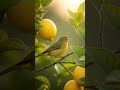 Lamonate Bird with lemon 🍋 #shorts #Bird #wildlife #forest