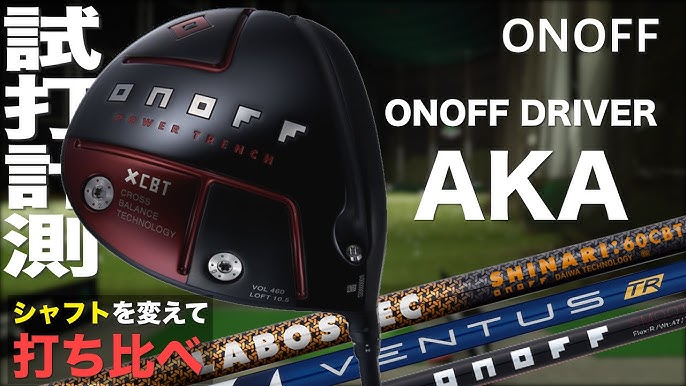 オノフONOFF. AKA2022 ドライバー　SR