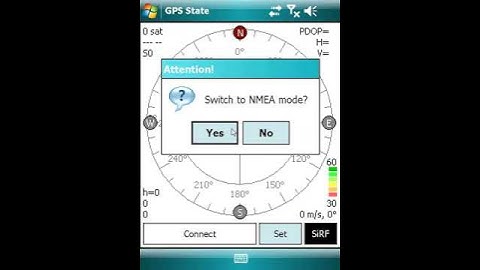 Trimble Juno switching between NMEA-SiRF