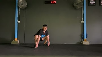 Deep Squat To Hamstring Stretch