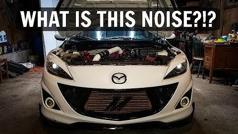 Trying to Diagnose the Mazdaspeed 3! (noise on throttle)