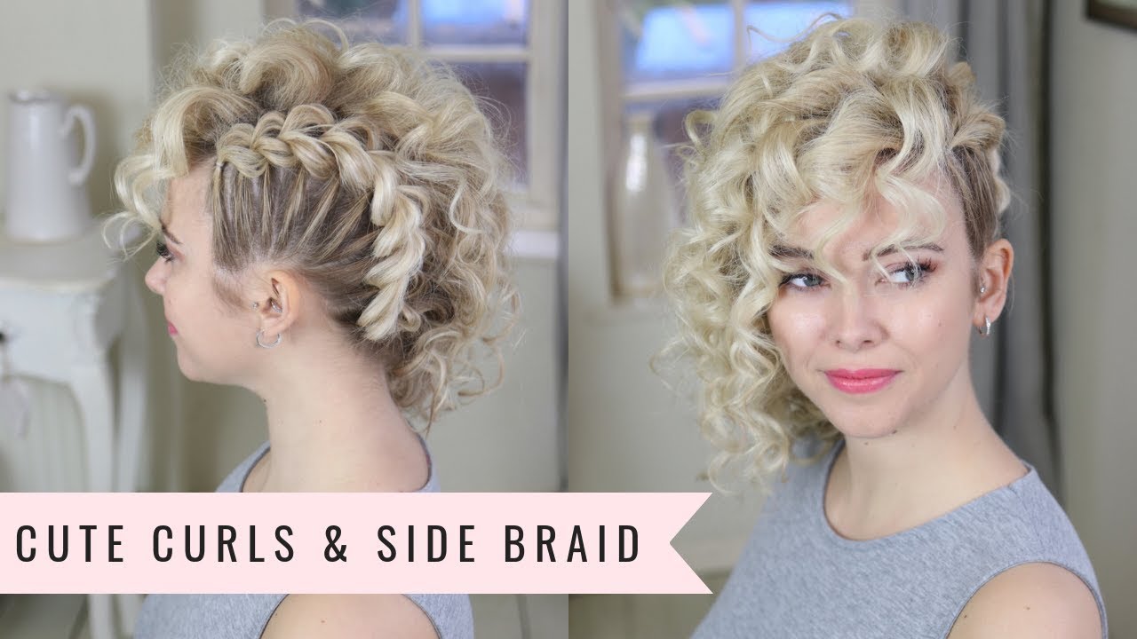 Punk 80 S Inspired Side Braid By Sweethearts Hair Youtube