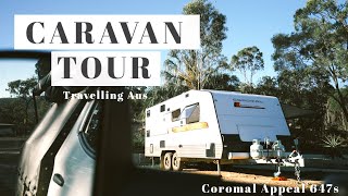 CARAVAN TOUR! Our Tiny Home While We TRAVEL AUSTRALIA FULLTIME // Coromal Appeal Van Life // PART 2