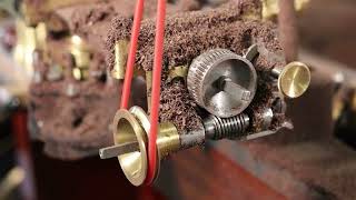 MADE Lathe Rose Engine With Bell Crank Pumping Mechanism from the Peter Gerstel Collection.
