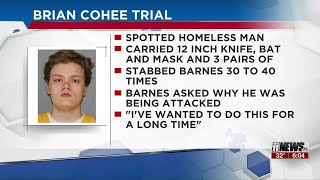 Forensic psychologist: Cohee showed no signs of psychosis, knew what he was doing