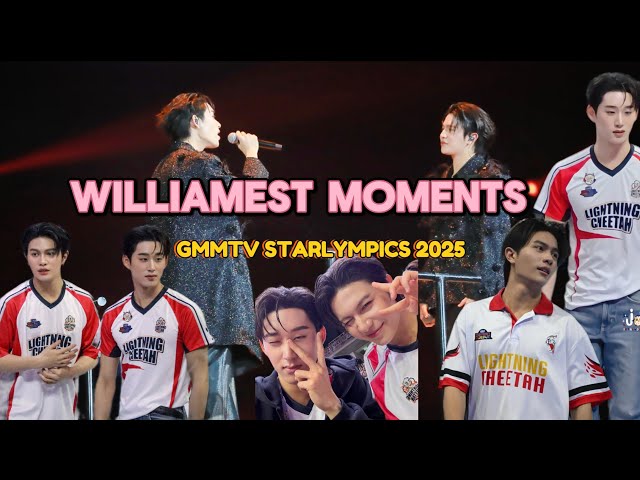 WILLIAMEST MOMENTS in GMMTV STARLYMPICS 2025 - YouTube