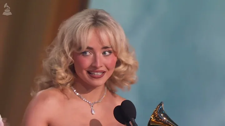 SABRINA CARPENTER Wins BEST POP VOCAL ALBUM For 'SHORT N' SWEET' | 2025 GRAMMYs Acceptance Speech