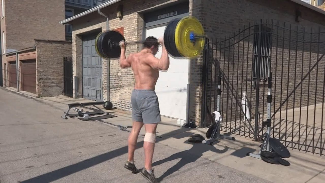Muscle Alley! BTN push press PRs 295x1, 275x2 YouTube
