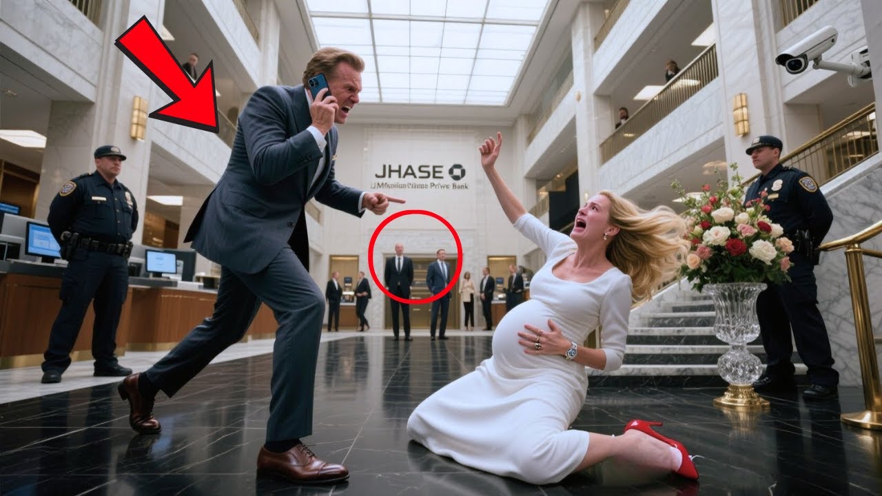 CEO Pushed Pregnant Wife at Bank—The Manager Was Her Trillionaire Uncle!