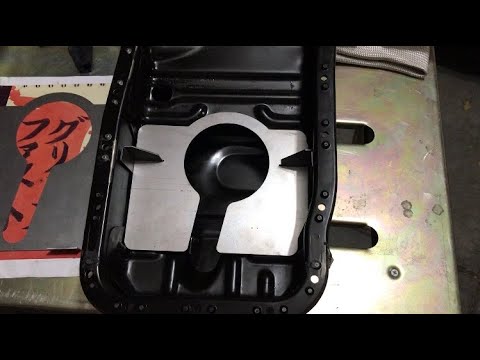 Honda Oil Pan Baffles Acura Integra Honda Civic DOHC VTEC B20VTEC - YouTube