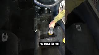 Car Interior Agitation Process | Rotary Brush Deep Cleaning Explained