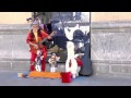 Músico callejero en Bilbao (música andina)