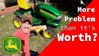 Is this $150 John Deere Worth the Work? | John Deere LA130 Flip Part 2 | Garage Story