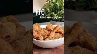 KFC Style Chicken Popcorn 🍿🍗Crunchy &amp; everyone’s favourite 🤎#kfcstylefriedchicken #homemade