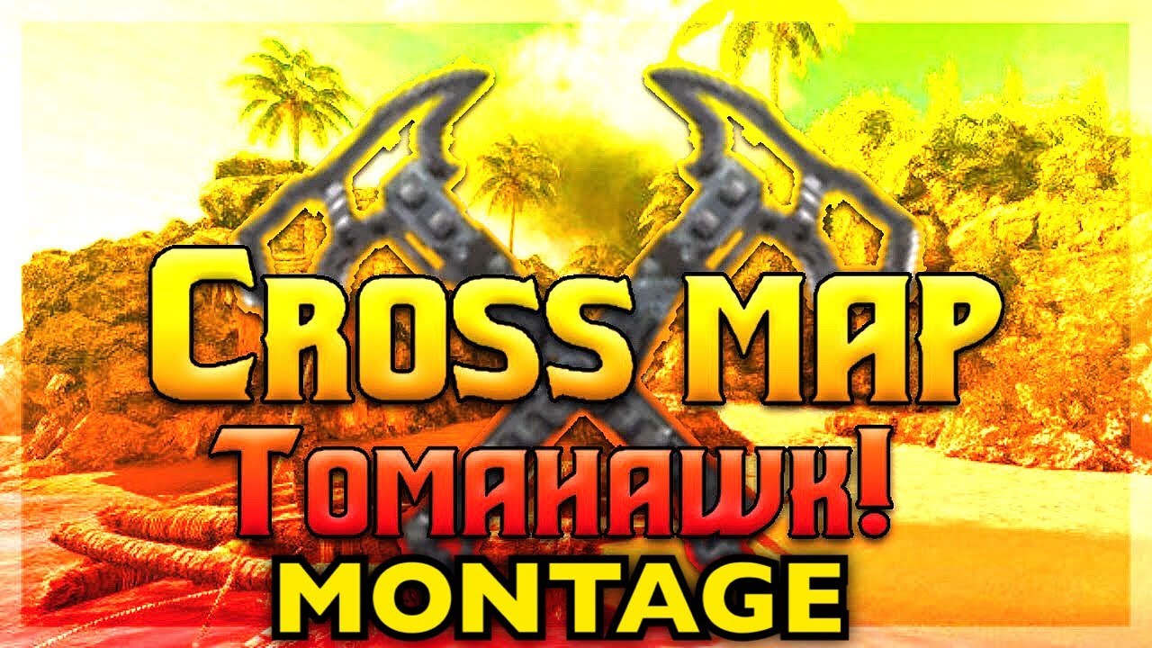 Black Ops 2 - CROSS MAP TOMAHAWK MONTAGE