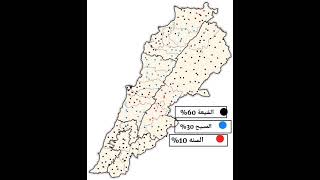نسبة الشيعة والمسيح والسنه في لبنان 2023و2024 تنويه تقريباً السنه والمسيح يهاجرون بقوة من لبنان