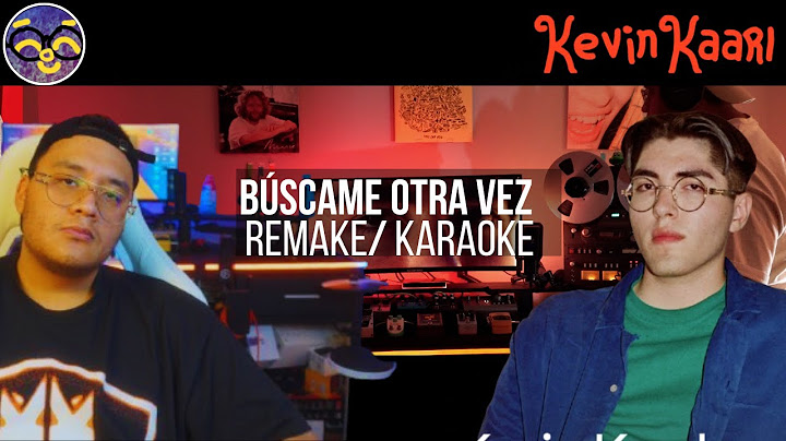 Kevin Kaarl - Búscame otra vez (Karaoke)