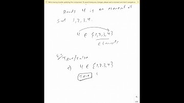 MATH 1332 Chapter 2 Symbols And Terminology - Element of a set