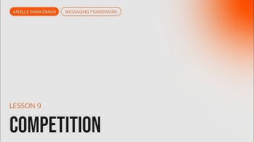 Messaging: Competition | B2B Messaging course