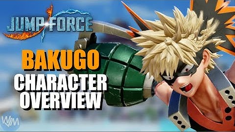 Katsuki Bakugo Character Overview | JUMP FORCE