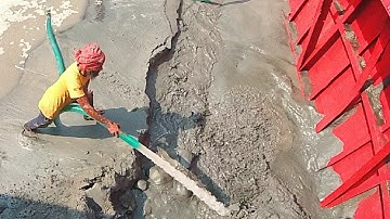 Amazing Sand Unloading Technology: High-Pressure Water Pump in Action | Shahin360