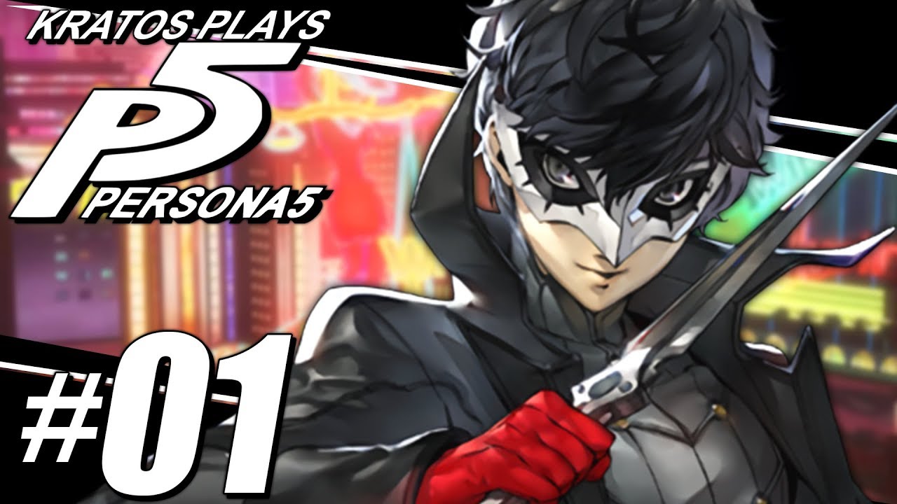 Kratos plays Persona 5 PS3 Part 1: Looking Cool Joker! - YouTube