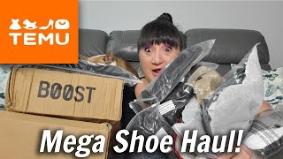 MEGA TEMU Shoe Haul | 1/30/23 | Very Surprised With The Quality
