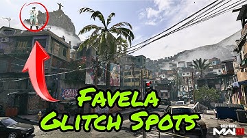 MW3 Favela Glitch Spots 👀
