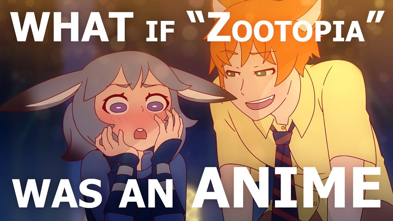 What If Zootopia Was An Anime 4K YouTube