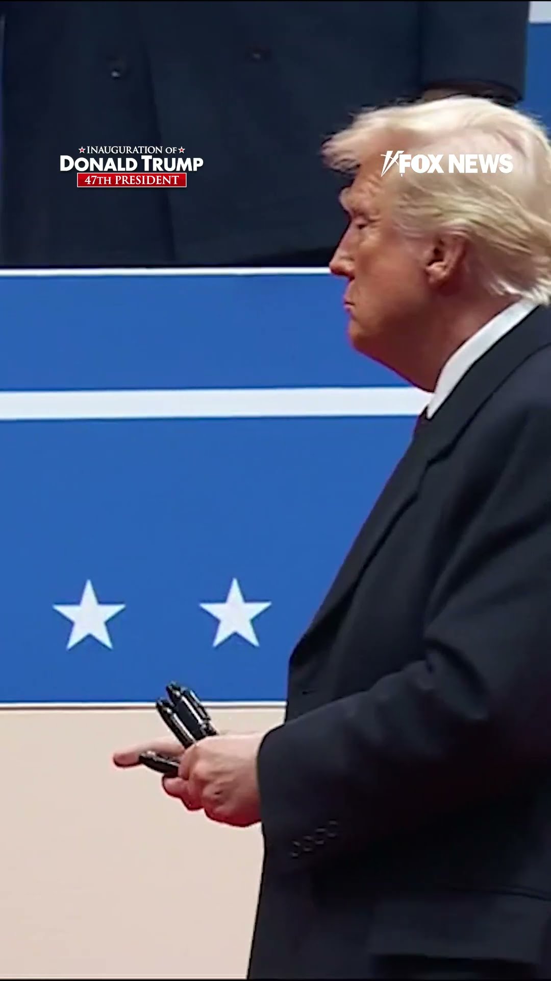 Trump tosses pens into crowd after signing executive orders