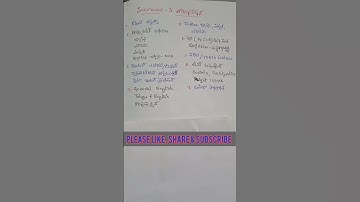 #Ap Sachivalayam - 3 notification Syllabus #Hanvika Talent Hub