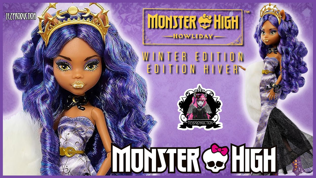 REVIEW MONSTER HIGH HOWLIDAY CLAWDEEN WOLF WINTER EDITION 2023 