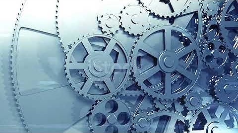 metal gears rotating in looped animation hd 1080 video id473068843