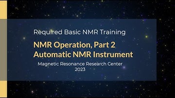 Automaic Bruker NMR Operation; ICON NMR