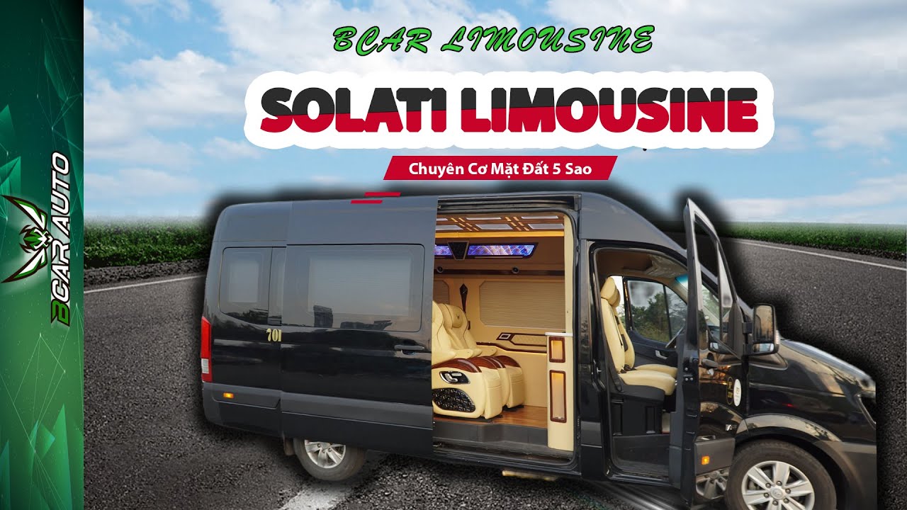 Chi Tiết Hàng Không 5 Sao Mặt Đất  Hyundai Solati Limousine || Độ Ghế Limousine Hyundai Solati