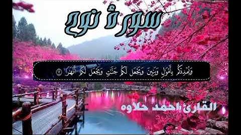 سورة  نوح 💙تلأوة هادئة تريح الأعصاب💙 سبحان من رزقه هذا الصوت 💙🎧