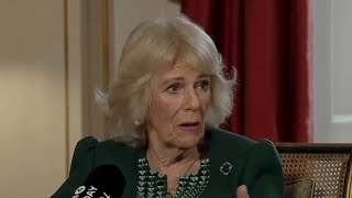 Download Lagu Queen Camilla speaks publicly for the first time about being assaulted on a train MP3