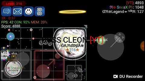 Nebulous.io - World Record FFA Ultra (No Myahem) + With Clans GARDENIA