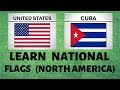 National Flags of North America: A Visual Journey Through Unique Symbols