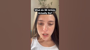 What do 3D Artists Actually Do? #blender #3d
