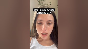 What do 3D Artists Actually Do? #blender #3d