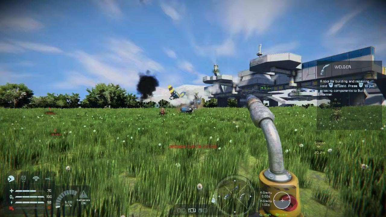 Space Engineers day 1 - YouTube