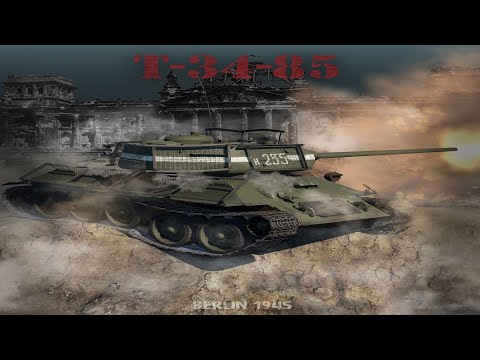 Легендарная Битва Т-34-85Э Против Ящеров В War Thunder