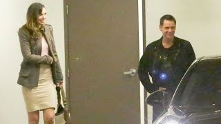 Jim Carrey Is All Smiles at Dinner with Mystery Woman - See the Pic!