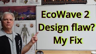 Ecoflow wave 2 design flaw Fix. Drain issue.