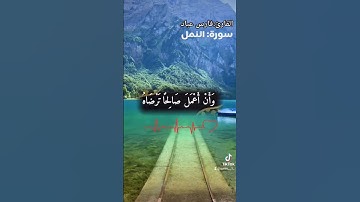 سورة: النمل #قرآن #فارس_عباد #اسلام_صبحي #quran #islam #تلاوات