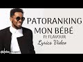 Patoranking ft Flavour - Mon Bebe (Lyrics Video)
