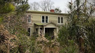 Sad Forgotten 185 year old Plantation House Hidden Away in The Woods of North Carolina