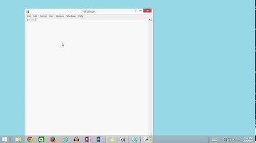 Introduction to Python IDLE v 2.7.9