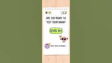 BRAIN TEST: TRICKY PUZZLES LEVEL 241 #brain #braintest #puzzle #shorts #viral #trending #short